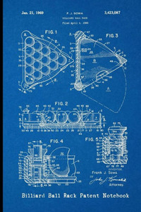 Billiard Ball Rack Patent Notebook Billiard Ball Rack Patent Notebook