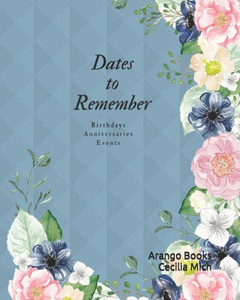 Dates to Remember: Birthdays Anniversaries Events Dates to Remember: Birthdays Anniversaries Events