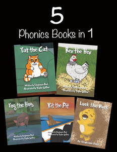 5 Phonics Books in 1: Short Vowel Sounds 5 Phonics Books in 1: Short Vowel Sounds