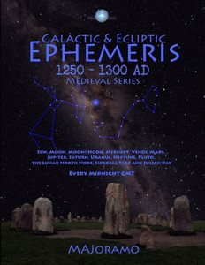 Galactic & Ecliptic Ephemeris 1250 1300 AD (Medieval Series) Galactic & Ecliptic Ephemeris 1250 1300 AD (Medieval Series)