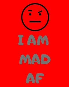 I AM MAD AF (Emoji Journals)