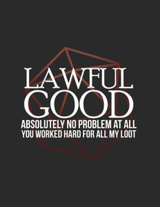 Lawful Good: RPG Alignment Themed Mapping and Notes Note