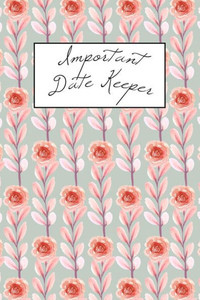Important Date Keeper: Pink Flowers