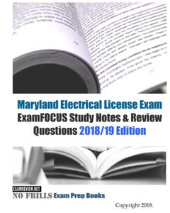 Maryland Electrical License Exam Examfocus Study Notes & Review Questions