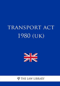 Transport Act 1980 Uk