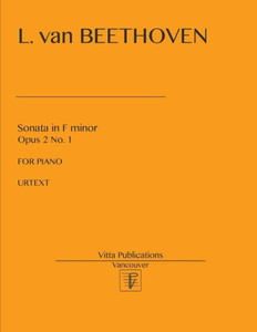 Sonata In F Minor, Op. 2 No. 1 : Urtext Sonata In F Minor, Op. 2 No. 1 : Urtext