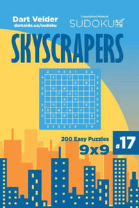 Sudoku Skyscrapers - 200 Easy Puzzles 9X9