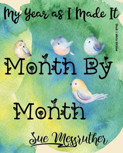 Month By Month (Black And White Version) : Personal Memorandum Diary