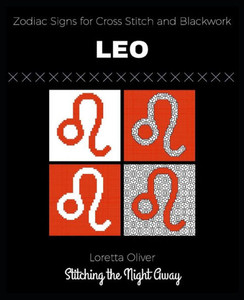 Leo Zodiac Signs For Cross Stitch And Blackwork