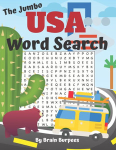 The Jumbo Usa Word Search : Tour The United States With 50 Word Search Puzzles And Fun State Facts