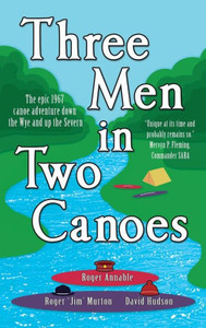 Three Men In Two Canoes