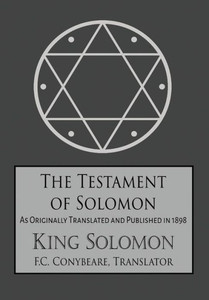 The Testament Of Solomon The Testament Of Solomon