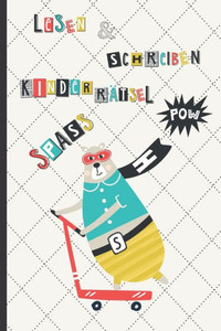Lesen & Schreiben Kinderrätsel Spass : Ratespaß Für Kinder Und Erwachsene Mit Schneller Lesen Und Schreiben Effekt - Inkl. Alphabet Tabelle - Lustiges Beschäftigungsbuch Und Rätselbuch Zugleich Lesen & Schreiben Kinderrätsel Spass : Ratespaß Für Kinder Und Erwachsene Mit Schneller Lesen Und Schreiben Effekt - Inkl. Alphabet Tabelle - Lustiges Beschäftigungsbuch Und Rätselbuch Zugleich