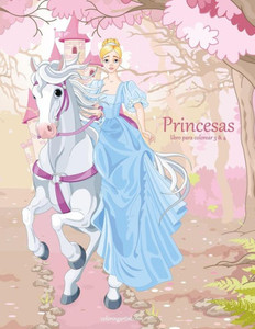 Princesas Libro Para Colorear 3 & 4 Princesas Libro Para Colorear 3 & 4
