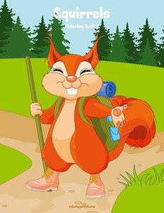 Squirrels Coloring Book 2