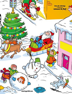 Livre De Coloriage Animaux De Noël 4 Livre De Coloriage Animaux De Noël 4