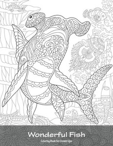 Wonderful Fish Coloring Book For Grown-Ups 1 Wonderful Fish Coloring Book For Grown-Ups 1