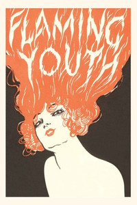 Vintage Journal Flaming Youth, Woman With Flaming Hair Vintage Journal Flaming Youth, Woman With Flaming Hair