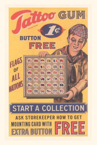 Vintage Journal Tattoo Gum Vintage Journal Tattoo Gum