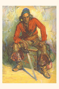 Vintage Journal Pensive Pirate On Chest