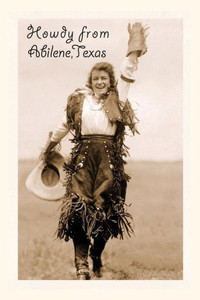 Vintage Journal Howdy From Abilene, Texas