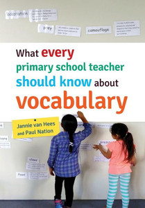 What Every Primary School Teacher Should Know About Vocabulary