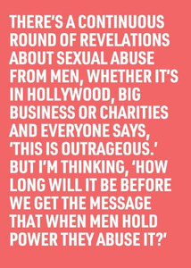 When Men Hold Power They Abuse It When Men Hold Power They Abuse It