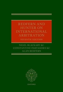 Redfern And Hunter On International Arbitration