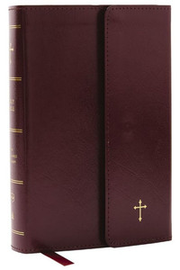 Nkjv Compact Paragraph-Style Bible W/ 43,000 Cross References, Burgundy Leatherflex W/ Magnetic Flap, Red Letter, Comfort Print: Holy Bible, New King James Version: Holy Bible, New King James Version