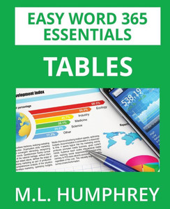 Word 365 Tables (Easy Word 365 Essentials)