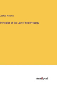Principles Of The Law Of Real Property