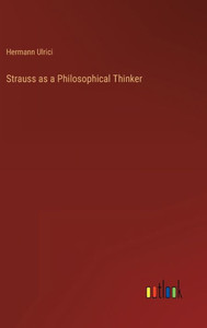 Strauss As A Philosophical Thinker Strauss As A Philosophical Thinker