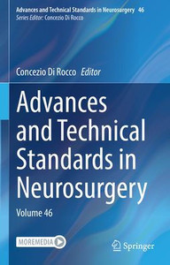 Advances And Technical Standards In Neurosurgery: Volume 46 (Advances And Technical Standards In Neurosurgery, 46)