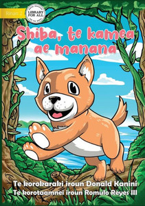 Playful Dog Shiba - Shiba, Te Kamea Aemanana (Te Kiribati)