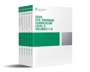 2024 Cfa Program Curriculum Level Ii Box Set (Cfa Institute Program)