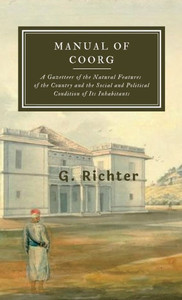 Manual of Coorg Manual of Coorg