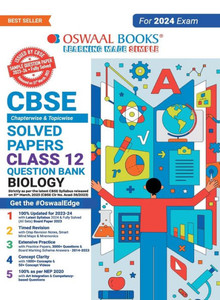 Oswaal CBSE Class 12 Biology Question Bank 2023-24 Book