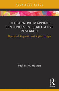 Declarative Mapping Sentences in Qualitative Research (Routledge Research in Psychology)