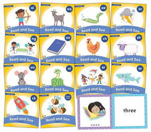 Jolly Phonics Read And See, Pack 2: In Print Letters