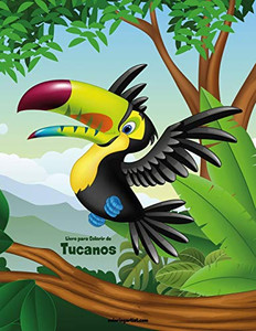 Livro para Colorir de Tucanos (Portuguese Edition)