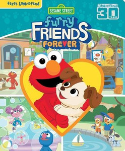 Sesame Street Elmo, Big Bird, And More! - Furry Friends Forever First Look And Find Activity Book - Pi Kids