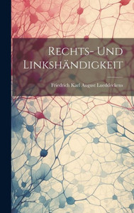 Rechts- Und Linkshändigkeit (German Edition) Rechts- Und Linkshändigkeit (German Edition)