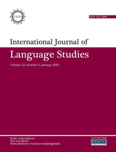 International Journal Of Language Studies (Ijls) Volume 13(1) International Journal Of Language Studies (Ijls) Volume 13(1)