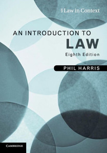An Introduction To Law (Law In Context) An Introduction To Law (Law In Context)