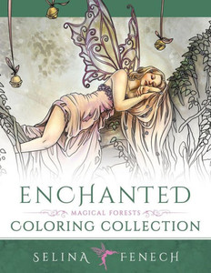 Enchanted - Magical Forests Coloring Collection (Fantasy Coloring By Selina)