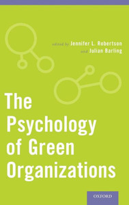 The Psychology Of Green Organizations The Psychology Of Green Organizations