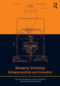 Managing Technology Entrepreneurship And Innovation Managing Technology Entrepreneurship And Innovation