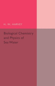 Biological Chemistry And Physics Of Sea Water Biological Chemistry And Physics Of Sea Water