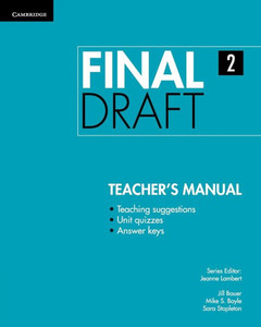 Final Draft Level 2 Teacher's Manual Final Draft Level 2 Teacher's Manual