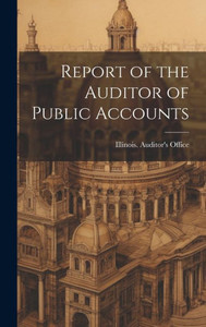 Report Of The Auditor Of Public Accounts